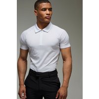 Man Active Golf Poloshirt - Weiß - XS, Weiß Man Active Golf Poloshirt - Weiß - XS, Weiß von boohooman
