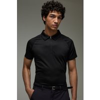 Man Active Golf Poloshirt - Schwarz - XS, Schwarz Man Active Golf Poloshirt - Schwarz - XS, Schwarz von boohooman