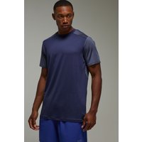 Man Active Colorblock T-Shirt - Blau - XS, Blau Man Active Colorblock T-Shirt - Blau - XS, Blau von boohooman