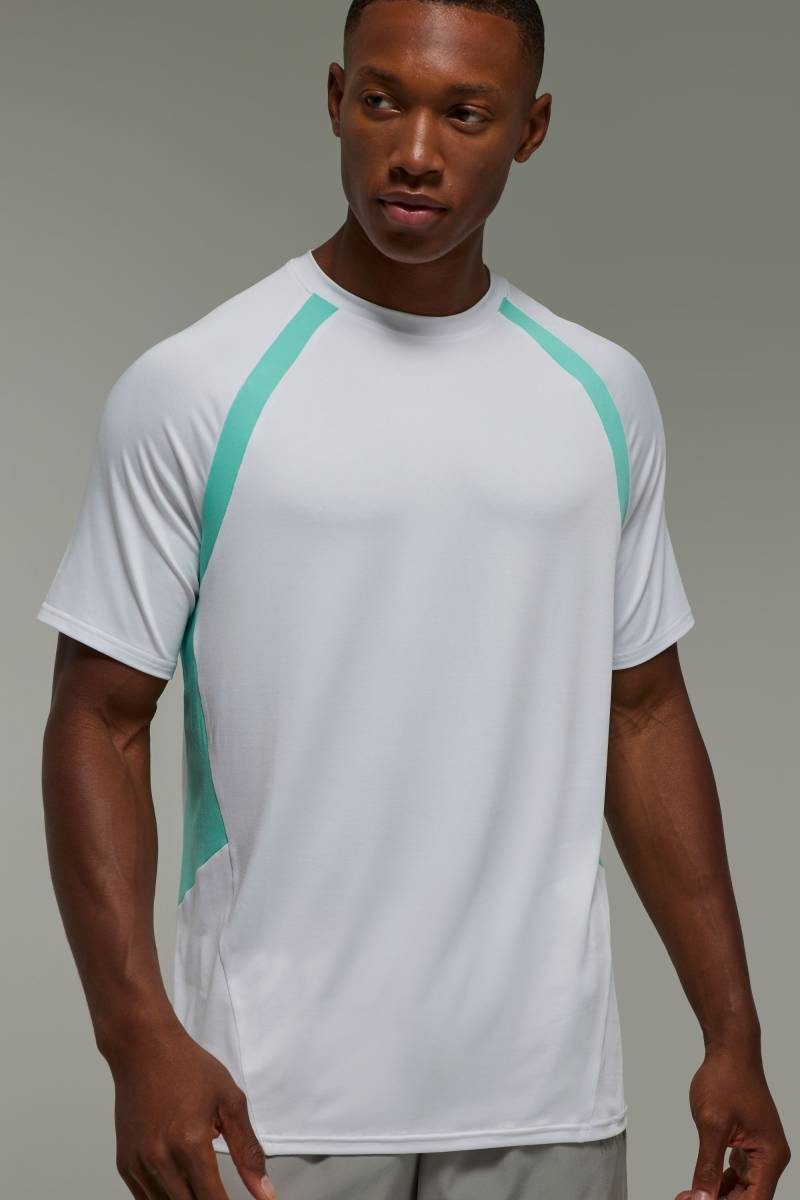 Man Active Colorblock T-Shirt - Mehrfarbig - XS, Mehrfarbig Man Active Colorblock T-Shirt - Mehrfarbig - XS, Mehrfarbig von boohooman
