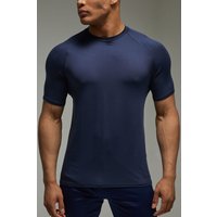 Man Active Lightweight Essentials Gym Raglan T-Shirt - Blau - M, Blau Man Active Lightweight Essentials Gym Raglan T-Shirt - Blau - M, Blau von boohooman
