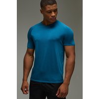 Man Active Lightweight Essentials Gym Raglan T-Shirt - Petrol - XS, Petrol Man Active Lightweight Essentials Gym Raglan T-Shirt - Petrol - XS, Petrol von boohooman