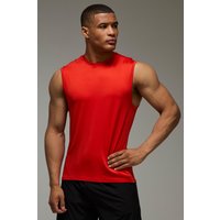 Man Active Lightweight Essentials Gym vesttop - Rot - 2XL, Rot Man Active Lightweight Essentials Gym vesttop - Rot - 2XL, Rot von boohooman