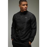 Man Active Lightweight Trainingsjacke - Schwarz - XS, Schwarz von boohooman
