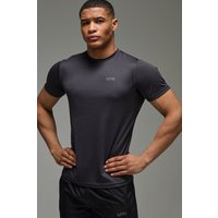 Man Active Lightweight T-Shirt - Grau - XS, Grau von boohooman