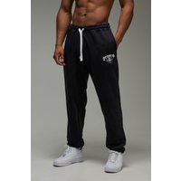 Man Active One More Rep NYC Oversize Jogginghose - Schwarz - XS, Schwarz Man Active One More Rep NYC Oversize Jogginghose - Schwarz - XS, Schwarz von boohooman
