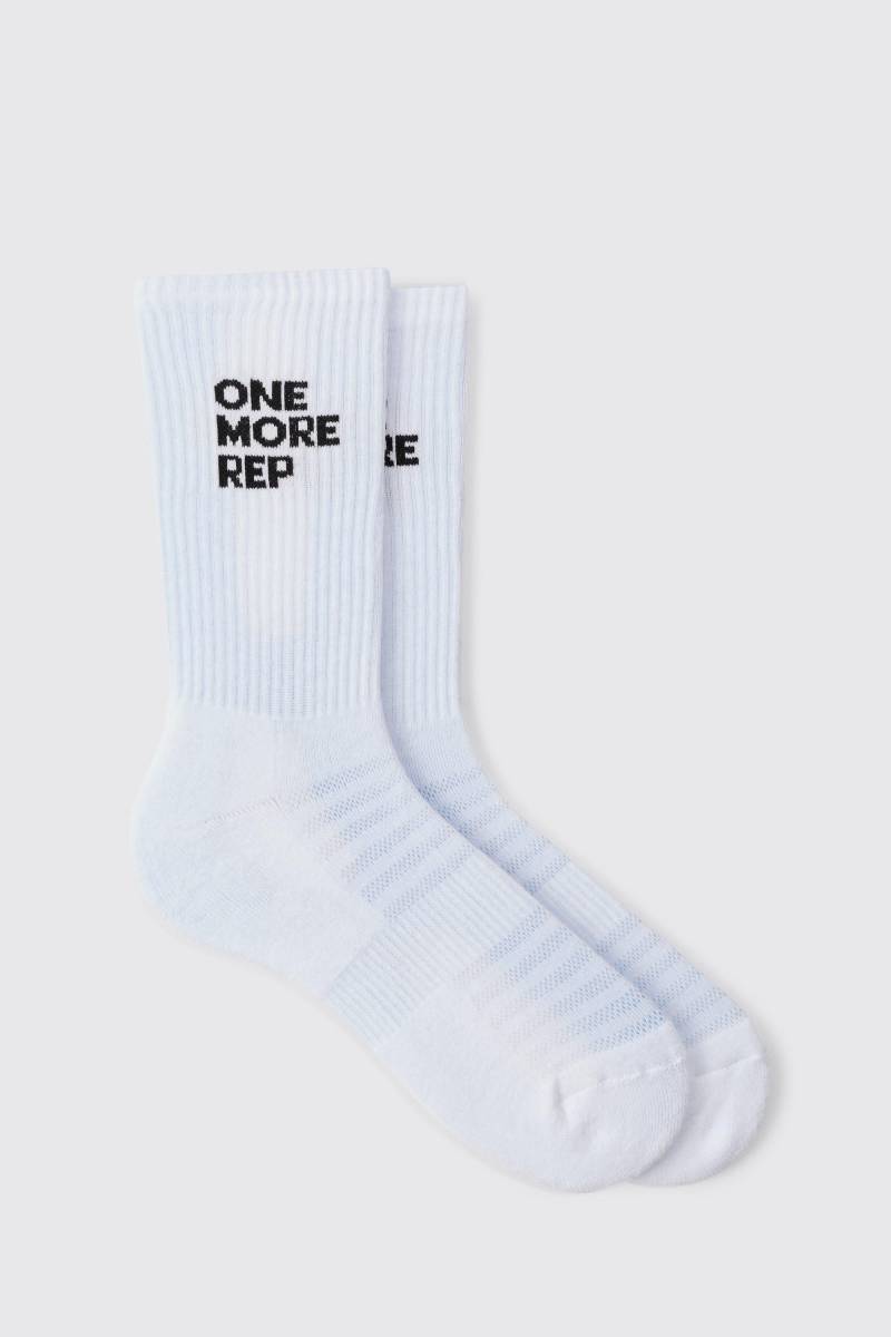 Man Active One More Rep Socken von boohooman