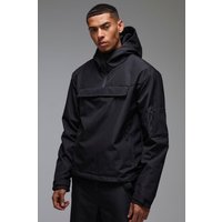 Man Active Skijacke - Schwarz - M, Schwarz von boohooman