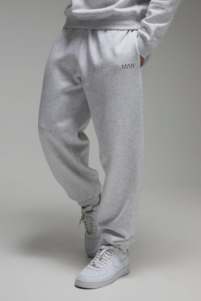 Man Active Oversize Jogginghose - Grau - XXL, Grau von boohooman