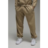 Man Active Oversize Jogginghose - Taupe - S, Taupe von boohooman