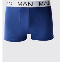 Man Active Performance Boxershorts - Blau - L, Blau von boohooman