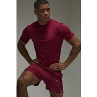 Man Active Performance T-Shirt - Rot - L, Rot von boohooman