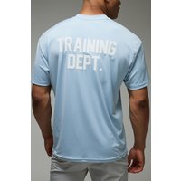 Man Active Performance Training Dept Oversize T-Shirt von boohooman