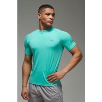 Man Active Raglan T-Shirt - Grün - XS, Grün Man Active Raglan T-Shirt - Grün - XS, Grün von boohooman