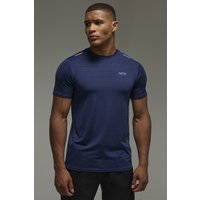 Man Active T-Shirt - Blau - XS, Blau Man Active T-Shirt - Blau - XS, Blau von boohooman