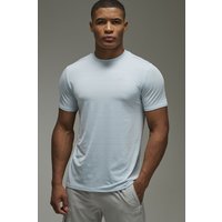 Man Active T-Shirt - Blau - XS, Blau Man Active T-Shirt - Blau - XS, Blau von boohooman