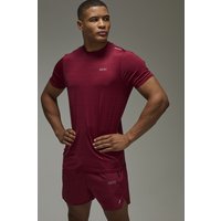 Man Active T-Shirt - Rot - M, Rot von boohooman