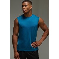 Man Active Lightweight Essentials Gym vesttop - Petrol - M, Petrol von boohooman