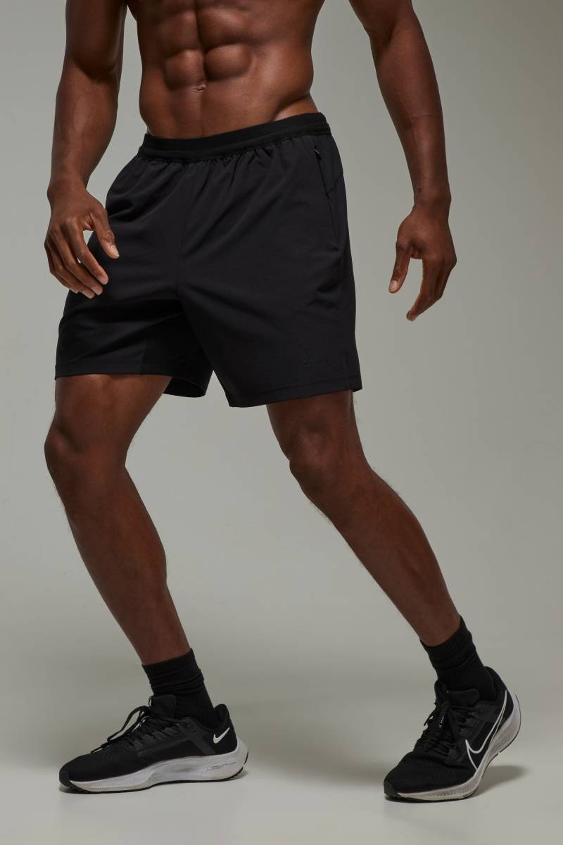 Man Active Ripstop Shorts - Schwarz - XS, Schwarz Man Active Ripstop Shorts - Schwarz - XS, Schwarz von boohooman