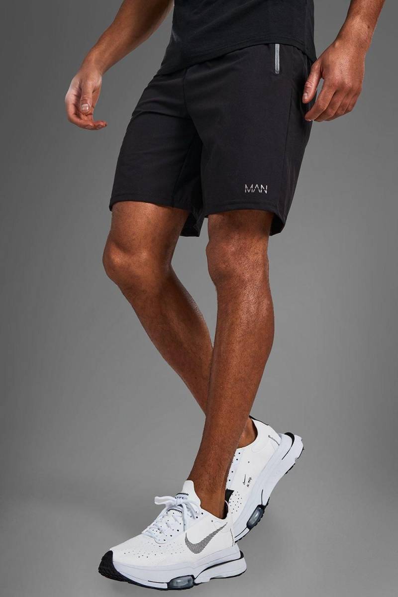 Man Active Shorts mit Reißverschluss-Taschen Man Active Shorts mit Reißverschluss-Taschen von boohooman