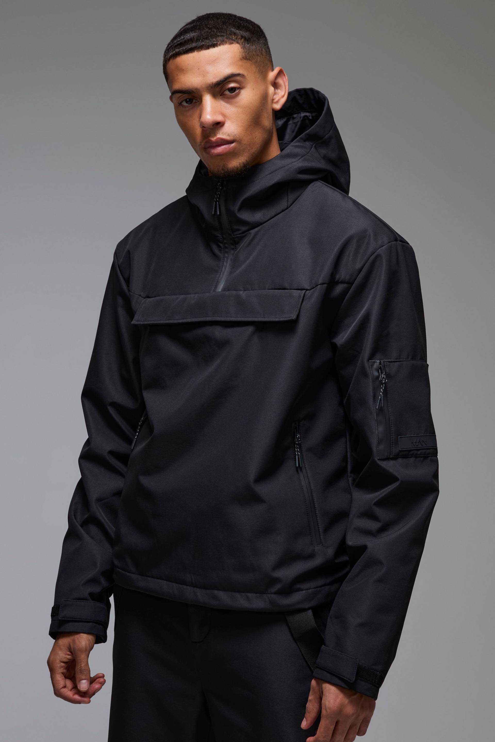 Man Active Skijacke von boohooman