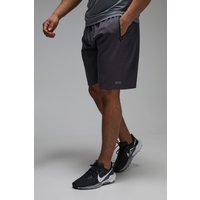 Man Active Stretch Shorts - Grau - XS, Grau Man Active Stretch Shorts - Grau - XS, Grau von boohooman