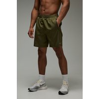Man Active Stretch Shorts - Khaki - XS, Khaki Man Active Stretch Shorts - Khaki - XS, Khaki von boohooman