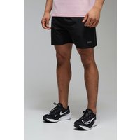 Man Active Stretch Shorts - Schwarz - L, Schwarz von boohooman
