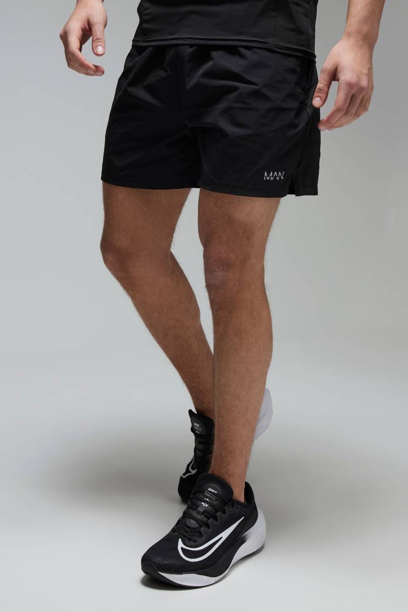 Man Active Stretch Shorts - Schwarz - XS, Schwarz Man Active Stretch Shorts - Schwarz - XS, Schwarz von boohooman