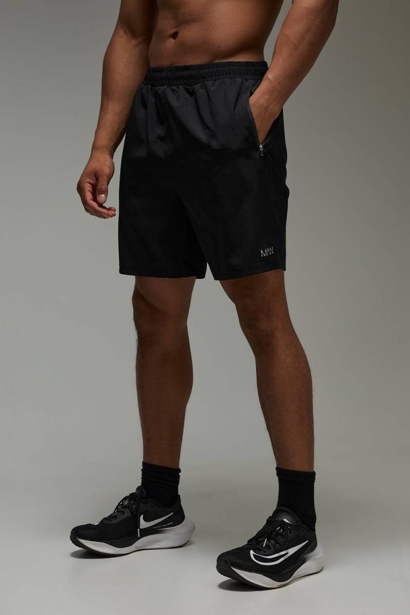 Man Active Stretch Shorts - Schwarz - XS, Schwarz Man Active Stretch Shorts - Schwarz - XS, Schwarz von boohooman