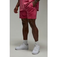 Man Active 5inch Performance Shorts - Rosa - S, Rosa von boohooman