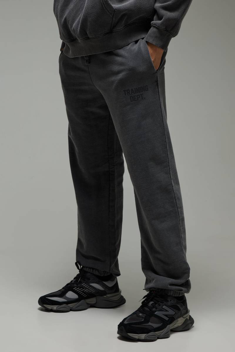 Man Active Training Dept Oversize Jogginghose - Schwarz - XS, Schwarz Man Active Training Dept Oversize Jogginghose - Schwarz - XS, Schwarz von boohooman