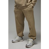 Man Active Training Dept Oversize Jogginghose - Taupe - XL, Taupe von boohooman