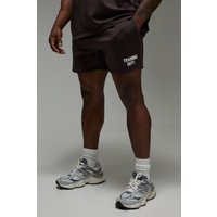 Man Active Training Dept. Oversize 5inch Jersey-Shorts - Braun - XS, Braun Man Active Training Dept. Oversize 5inch Jersey-Shorts - Braun - XS, Braun von boohooman