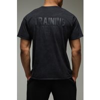 Man Active Training Dept. Oversize T-Shirt - Schwarz - XS, Schwarz von boohooman