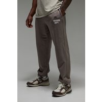 Man Active X Everlast Oversize Jogginghose - Braun - XL, Braun von boohooman