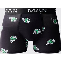 Man Boxershorts mit Flammen-Print - Mehrfarbig - XL, Mehrfarbig Man Boxershorts mit Flammen-Print - Mehrfarbig - XL, Mehrfarbig von boohooman