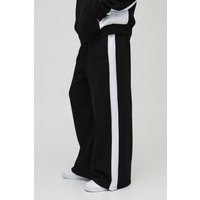 Man Colorblock Jogginghose mit extrem weitem Bein von boohooman