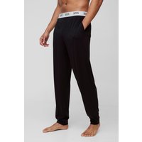 Man Dash Loungewear-Jogginghose - Schwarz - XS, Schwarz von boohooman