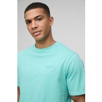 Man Jeans Rundhals T-Shirt von boohooman