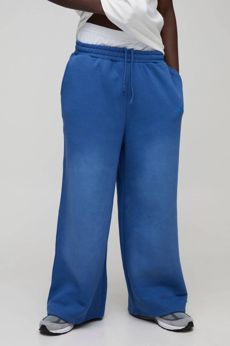 Man Jogginghose mit extrem weitem Bein von boohooman