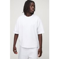 Man Kastiges Oversize Rundhals T-Shirt von boohooman