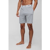 Man Loungewear-Shorts - Grau - XS, Grau von boohooman