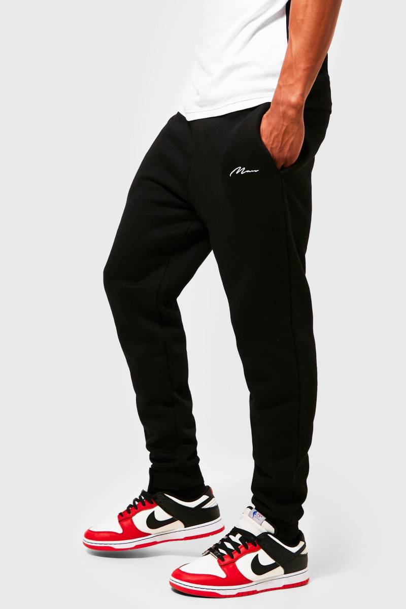 Man Signature Skinny Jogginghose von boohooman