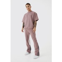 Man Signature Trainingsanzug mit Tiger-Print Man Signature Trainingsanzug mit Tiger-Print von boohooman