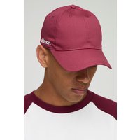 Man Twill-Kappe - Rot - ONE SIZE, Rot von boohooman