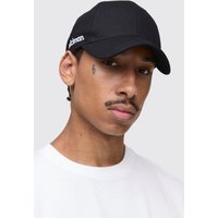 Man Twill-Kappe - Schwarz - ONE SIZE, Schwarz von boohooman