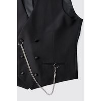 Mantel-Kette - Silber - ONE SIZE, Silber von boohooman
