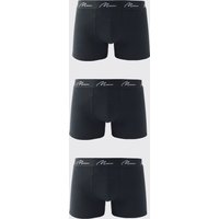 3er-Pack Man Signature Boxershorts - Schwarz - L, Schwarz von boohooman