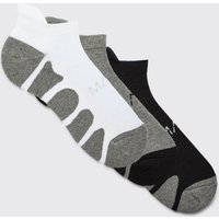 Mens 5er-Pack Man Active Sportsocken - Mehrfarbig - ONE SIZE, Mehrfarbig von boohooman